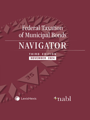 cover image of Federal Taxation of Municipal Bonds